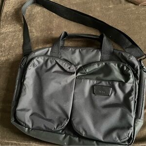 TUMI Black Men's computer / commuter crossbody messenger bag
